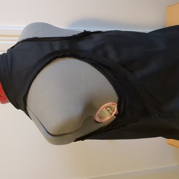 Racer back mini dress / tunic with modern take on Victorian detail - Picture 1 of 5